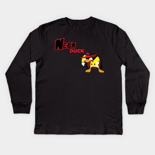 Nega Duck Kids Long Sleeve T-Shirt